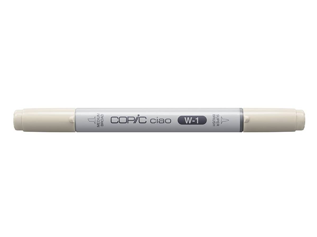 Copic Ciao; Warm Gray 1 W1