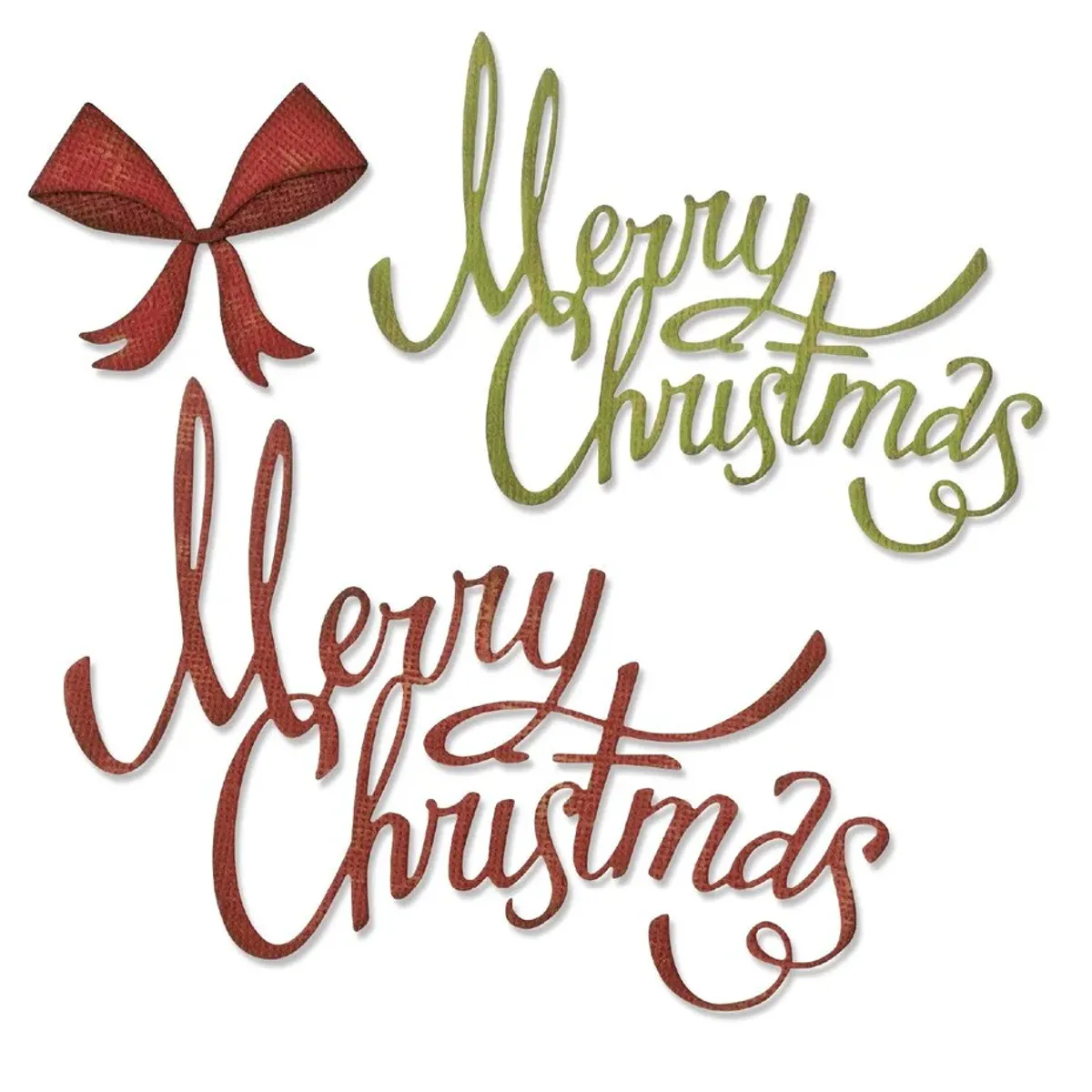 Christmas Ribbon Dies