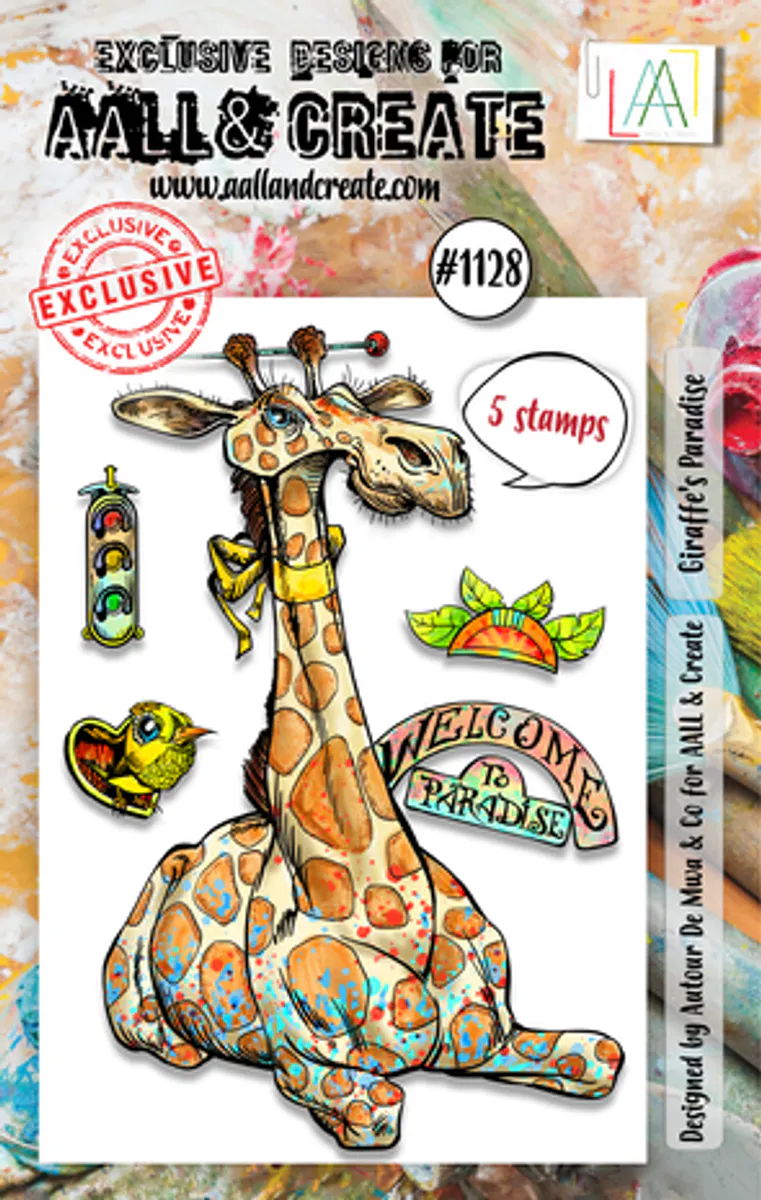 Giraffe's Paradise stempel