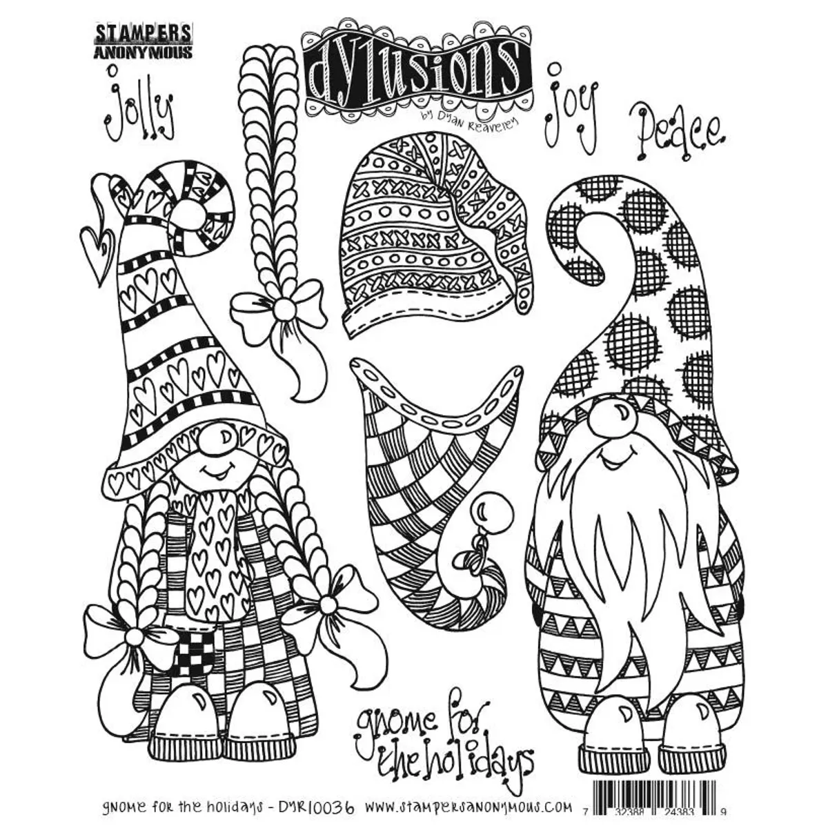 Gnome For The Holidays Stempel 